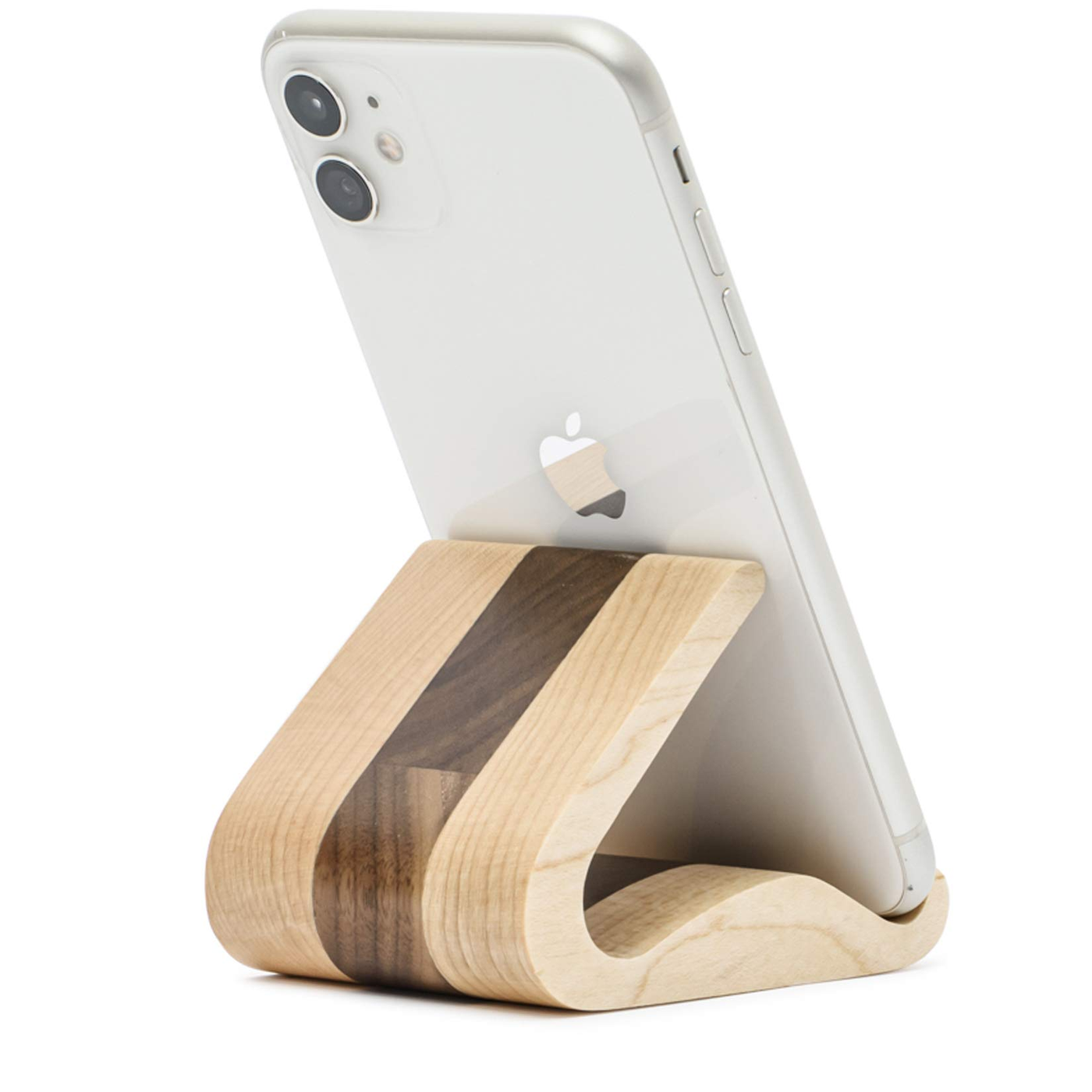 Garrett Cybernova Desk Wooden Phone Stand Cherry