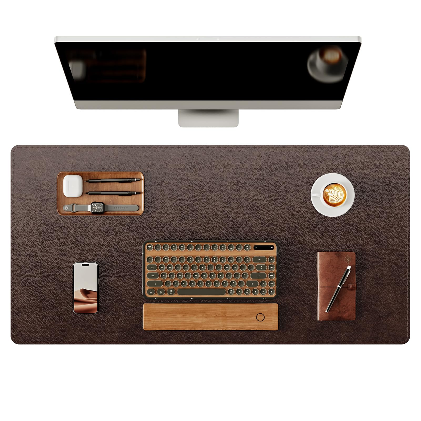 Garrett Cybernova Desk Vegan Leather Desk Mat XL