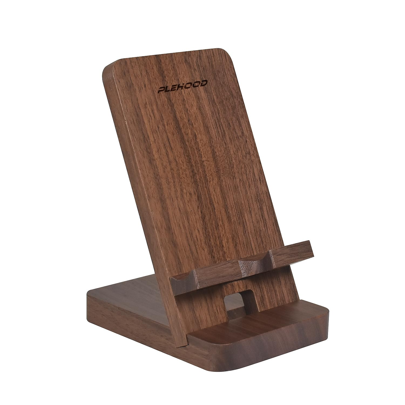 Garrett Cybernova Desk Wooden Phone Stand Walnut