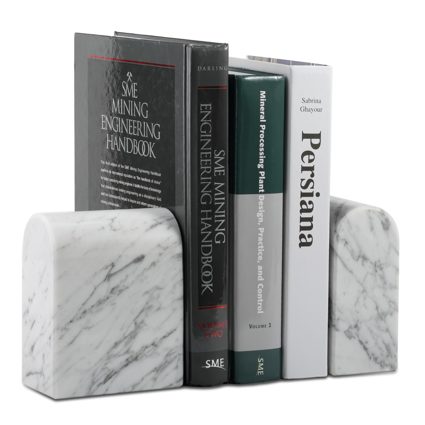 Garrett Cybernova Desk Bookend Brass Set Minimalist