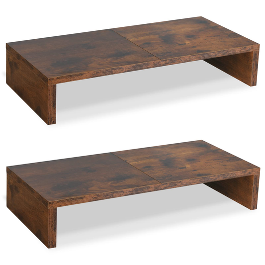 Garrett Cybernova Desk Bamboo Monitor Riser 22"