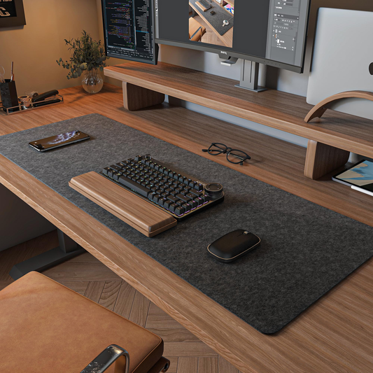 Garrett Cybernova Desk Felt Desk Pad Round 8"